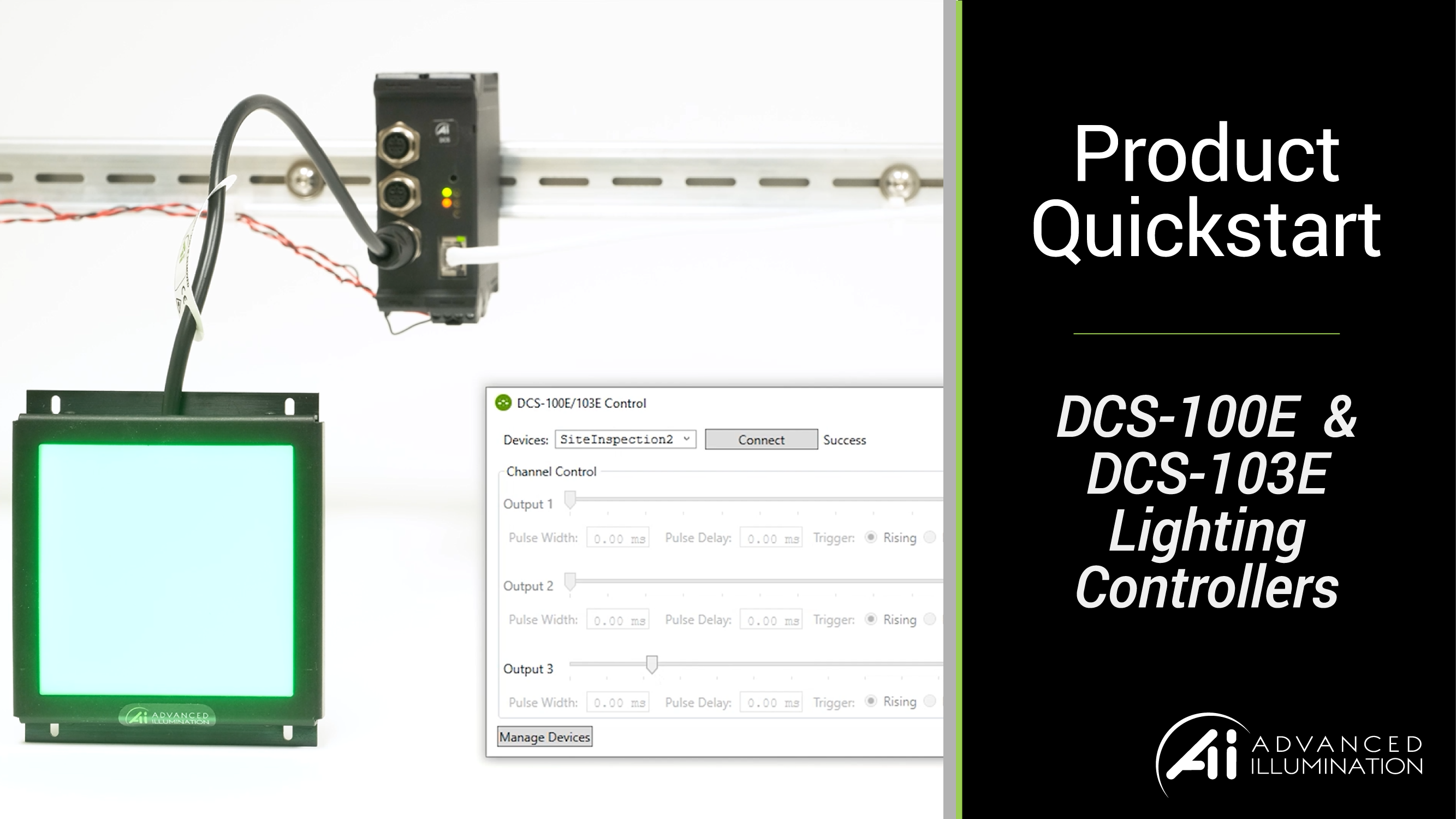 quickstart video for DCS-100E & DCS-103E Lighting Controllers