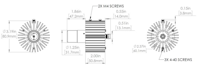 High Intensity Pattern Projecting Spot Light - Advanced Illumination